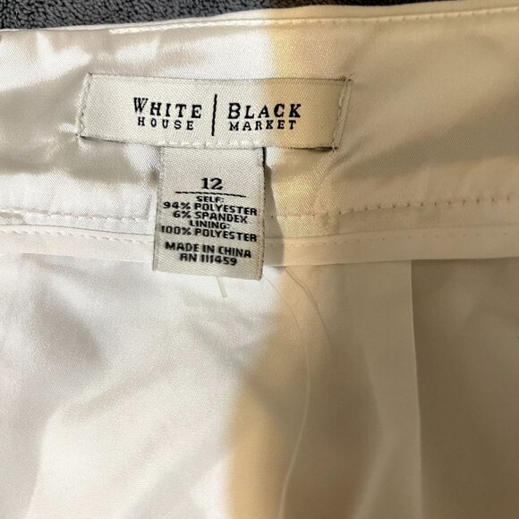 White House Black Market,  white size 12, NWT(SALE) - Picture 5 of 13